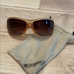 Blush Von Zipper sunglasses